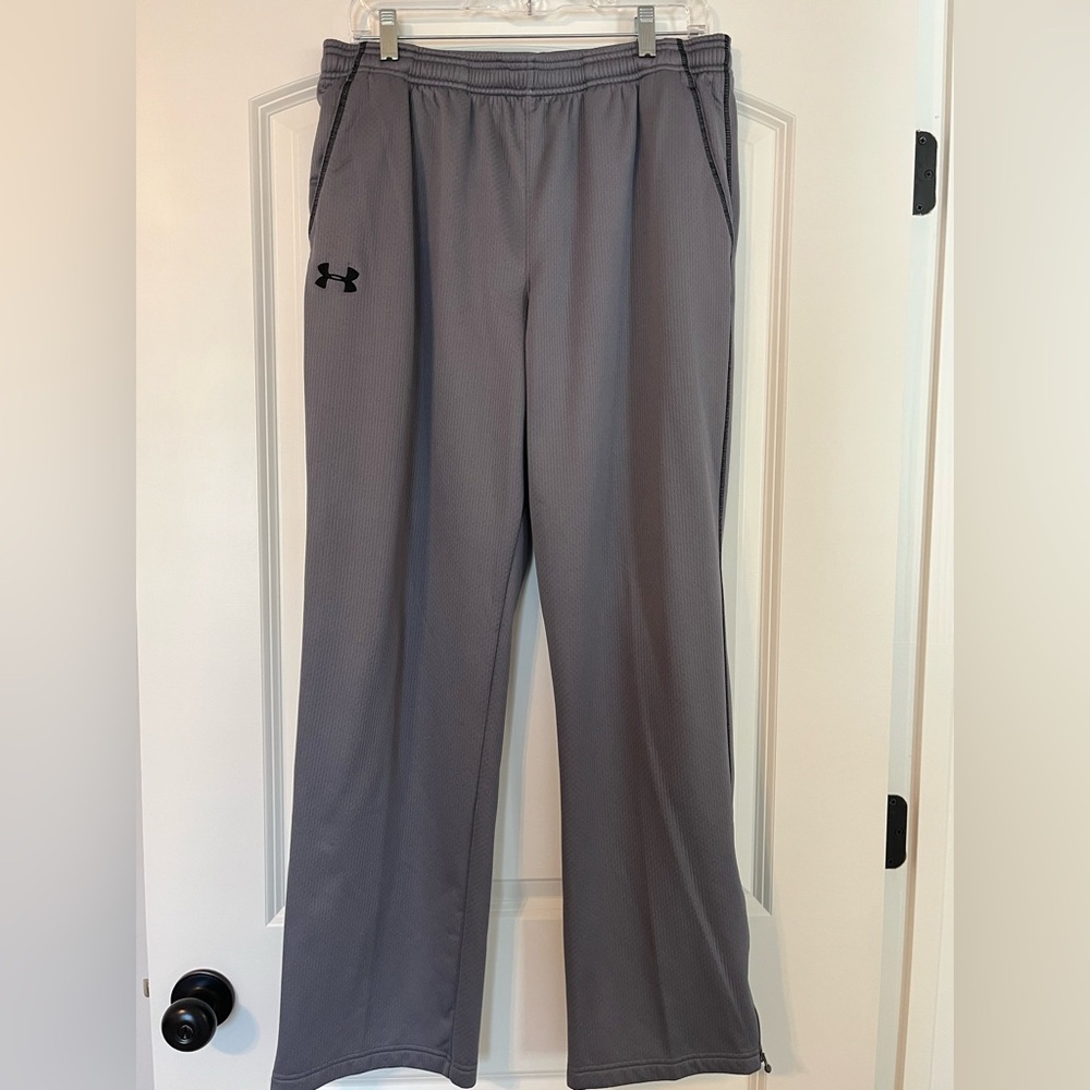 Men’s Under Armour Gray Fleece Sweatpants